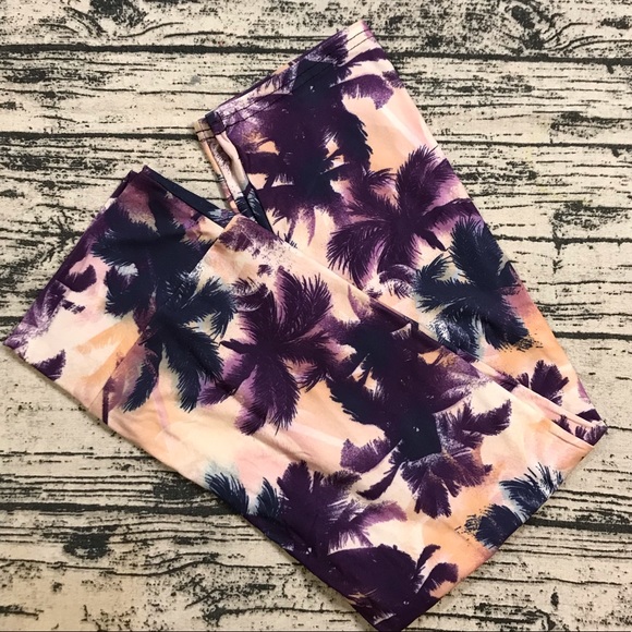 Pants - High Waist Capris Leggings